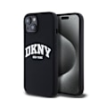 Miniatyrbillede 2 af 6: Coque til Apple iPhone 13 Liquid Silicone Edition Arch Kompatibel med MagSafe DKNY Sort Vit