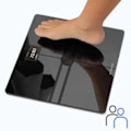 Miniatyrbild 4 av 5: Ansluten våg - WITHINGS - Body Comp - Full spårning - 5 lägen - Batteritid 18 månader Svart