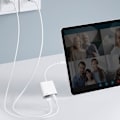 Miniatyrbild 4 av 6: Lightning till Ethernet-adapter - Vit - 10/100LAN - Ethernet - Plug and Play - Kompakt design
