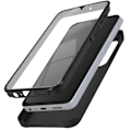 Miniatyrbillede 1 af 5: Komplet etui til Samsung A05S Hard og Front Soft Touch Black Svart