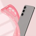 Miniatyrbillede 3 af 6: Coque - ADFOR - Samsung Galaxy S24 FE - Silikone med Glimmer - Kamerabeskyttelse - Støvet Rosa Rosa