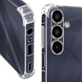 Miniatyrbild 3 av 4: Coque Antichoc - Mayaxess - Samsung Galaxy A25 - Transparent - Semi-rigide - Design léger Transparent