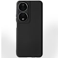 Miniatyrbillede 1 af 5: Telefontaske - MAYAXESS - Honor 90 Smart - Blødt Silikone - Sort - Ridsefrit og stødresistent beskyttelse Svart