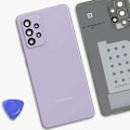 Miniatyrbillede 4 af 4: Batteri Cache til Samsung Galaxy A52s Original Service Pack Samsung Lavendel Lila