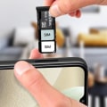Miniatyrbillede 4 af 4: SIM-kortskuffe - Samsung - Galaxy A12 - 2x Nano SIM - 1x Micro SD - Sort Svart