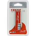 Pikkukuva 1 / 4: Akku - AVIZAR - WY 18650 - 5800 mAh - Litium - punainen