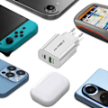 Miniatyrbillede 6 af 6: Oplader 38W Dobbelt USB-A QC 3.0 + USB-C PD Hurtigopladning Akashi hvid Vit