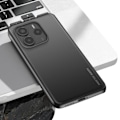 Miniatyrbillede 4 af 5: Pack Beskyttelse til Xiaomi Redmi Note 14 4G Cover og Tempered Glass Made for Xiaomi Sort Svart