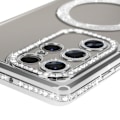 Miniatyrbild 3 av 6: Coque - AVIZAR - Samsung Galaxy S24 Ultra - Rigide - Argent - Kompatibel med MagSafe Grå