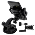 Miniatyrbild 1 av 4: Support Bil - Akashi - 3 i 1 - Svart - 360° Rotationsbar - Kompatibel med Smartphones 45-110mm Svart