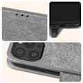 Miniatyrbillede 4 af 5: Cover til iPhone 15 Pro Max - AVIZAR - Chesterfield - Video Support Funktion - Grå Grå
