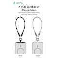 Miniatyrbild 3 av 6: Lanyard för Handled med USB-C Kabel 60W Ultra Hållbar Devia Svart Svart