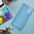 Miniatyrbillede 3 af 4: Beskyttelsescover - AVIZAR - Samsung Galaxy A51 - Halvstift silikone - Soft Touch - Lyseblå Himmelsblå