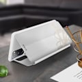 Miniatyrbillede 3 af 4: Hætte - Samsung - Galaxy S20 FE - Spejleffekt - Gennemsigtig Cover - Videostøtte Silvergrå