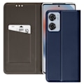 Miniatyrbillede 2 af 5: Smartphoneetui - AVIZAR - Motorola Edge 50 Fusion - Magnetlukning - Kortholder - Mørkeblå Blå