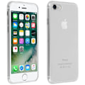 Pikkukuva 3 / 4: Suojakuori ja suojakalvo - Apple - iPhone 7/8 - Läpinäkyvä - Silikoni - Karkaistu lasi Transparent