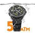 Miniatyrbillede 3 af 6: Sport GPS Smartwatch Vandtæt 5ATM 14 dages batterilevetid Watch 2 Hammer Sort Svart