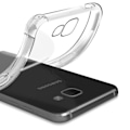 Miniatyrbillede 3 af 4: Beskyttelsespakke - AVIZAR - Samsung Galaxy A5 2016 - Blødt etui - 9H hærdet glas - Gennemsigtig Transparent