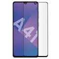Pikkukuva 1 / 4: Kaareva karkaistu lasi näytönsuoja Samsung Galaxy A41 - AVIZAR - Musta - Läpinäkyvä - Ultraohut Svart