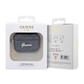 Miniatyrbillede 4 af 4: Øretelefonetui - Guess - AirPods Pro 2 - Eco læder - Dekorativt vedhæng - Sort