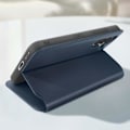 Miniatyrbillede 3 af 5: Etui til Samsung Galaxy S24 FE Klap Kort-holder og Video Støtte Blå Nat Blå