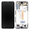 Pikkukuva 1 / 4: LCD-näyttö - Samsung - Galaxy S22 Plus - Alkuperäinen - Valkoinen - 6.6 tuumaa Vit