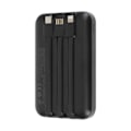 Pikkukuva 2 / 5: Ulkoinen akku 10000mAh + Lightning-kaapelit - USB C ja USB LinQ Black