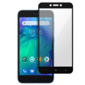 Miniatyrbillede 2 af 4: Beskyttelsesfilm - AVIZAR - Xiaomi Redmi Go - Hærdet glas - Anti-fingeraftryk - 9H Svart