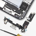 Pikkukuva 4 / 4: Lightning-latausliitin - RELIFE - iPhone 14 Plus - Valkoinen - Lightning-portti - CE- ja RoHS-yhteensopiva Vit