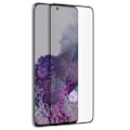 Pikkukuva 1 / 4: Suojakalvo - AKASHI - Samsung Galaxy S20 - 9H karkaistu lasi - Ultra Thin - Läpinäkyvä musta Contour Svart