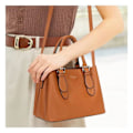 Miniatyrbillede 3 af 6: Elegant Gallantry Brun Tote Bag til Kvinder kastanj