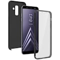 Pikkukuva 1 / 4: Suojaava kuori - AVIZAR - Galaxy A6 Plus - Silikoni - Polykarbonaatti - Ultrakevyt Svart