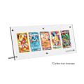 Pikkukuva 3 / 3: Acrylic Transparent 5 Collection Cards Display Vit