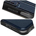 Miniatyrbillede 4 af 6: AVIZAR etui til Xiaomi Redmi Note 12S - Kortholder og forstærkede hjørner - Midnight Blue Blå