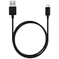 Pikkukuva 2 / 4: Alkuperäinen Sony USB-USB Type C -kaapeli musta - pituus 1m
