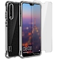 Miniatyrbild 1 av 4: Imak Impact Huawei P20 Pro Fodral Mjukt silikonskydd + Transparent flexibel hydrogelfilm