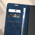 Miniatyrbild 4 av 5: Fodral till Redmi Note 13 Pro Plus - AVIZAR - Mjukt skal - Blå - Videostöd - Plånbok Blå