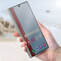 Miniatyrbild 4 av 5: Original extern skärmskydd för Samsung Z Fold 6 Anti-Glare Samsung Transparent Transparent