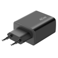 Miniatyrbillede 2 af 5: Netoplader - LINQ - LinQ 40W - USB QC 3.0 - 2x USB-C strømforsyning Svart