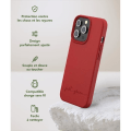 Miniatyrbillede 3 af 3: Rødt biologisk nedbrydeligt etui til iPhone 13 Pro Just Green