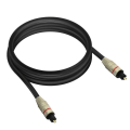 Miniatyrbillede 1 af 4: Optisk Audio Digital Kabel Toslink 2m LinQ - Sort
