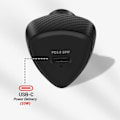 Miniatyrbillede 3 af 5: Forcell USB-C Biloplader 20W Strømforsyning Hurtig opladning Carbon Black
