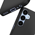 Pikkukuva 3 / 5: Kotelo Samsung Galaxy A25:lle pehmeä silikoni, ohut pinnoite Mayaxess musta Svart