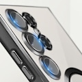 Pikkukuva 4 / 5: MagSafe kotelo Samsung S23 Ultra -kamerasuojalle Läpinäkyvä / musta Svart