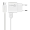 Miniatyrbillede 1 af 4: Oplader - Inkax - 1A - Mikro USB Kabel - Hvid - 1m Vit