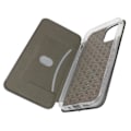Miniatyrbillede 2 af 4: Telefonetui - AVIZAR - iPhone 14 - Sort imiteret læder - Fuld beskyttelse - Modulær klap Svart