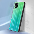 Miniatyrbillede 4 af 4: Telefoncase - Holografisk - Samsung Galaxy A42 - Tynd og let - Silikonebeskyttelse - Blank Grön