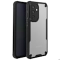 Pikkukuva 5 / 5: Iskunkestävä kuori Samsung Galaxy A36 Mattapintainen Tahraton Musta Svart