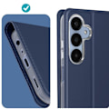 Pikkukuva 3 / 4: Kotelo Samsung Galaxy A25 5G Flip Card Holder -tukivideolle Dux Ducis Blue