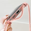 Miniatyrbillede 4 af 5: Semi-stiv ledningscover til Samsung Galaxy S24 Ultra Powder Pink
